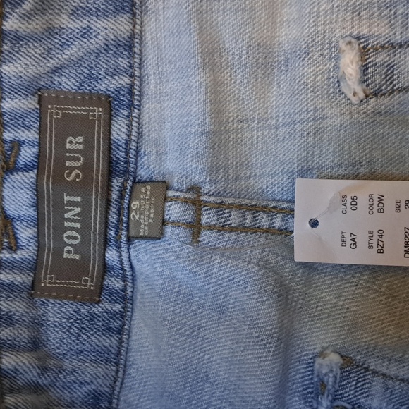 J. Crew Point Sur Puddle Jeans 29 - Picture 6 of 7
